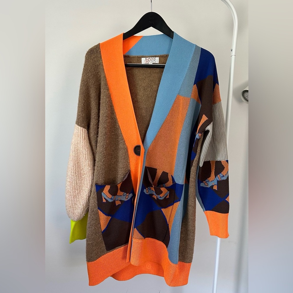 Designer knitwear cardigan - Irish designer Joanne Hynes